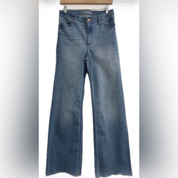 Kimes Ranch Olivia High Rise Blue Women's Jeans Sz 8/34 - Picture 4 of 7